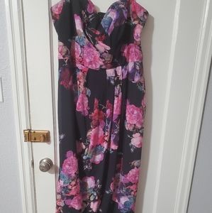 Black Floral Dress
